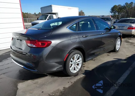2016 Chrysler 200 Limited из США, поврежденный, VIN 1C3CCCAB6GN133286